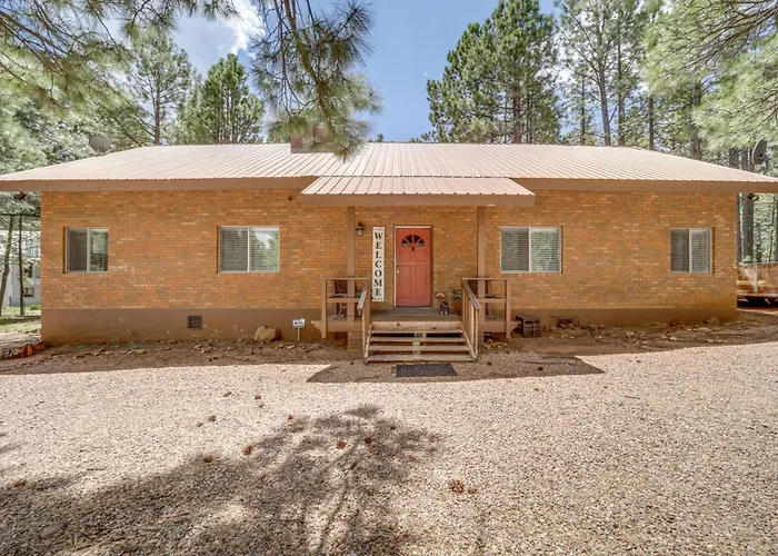Fire Pit & Grill: Spacious 'forest Lakes Chalet' * Forest Lakes Estates